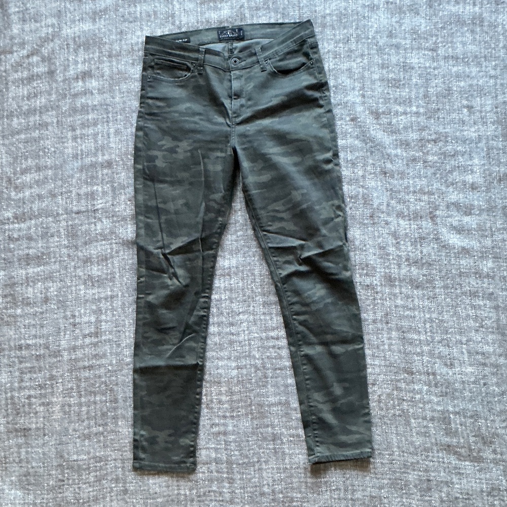Lucky Brand Olive Green Jeans